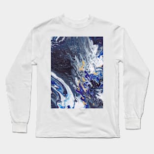 Waves Blown Back Long Sleeve T-Shirt